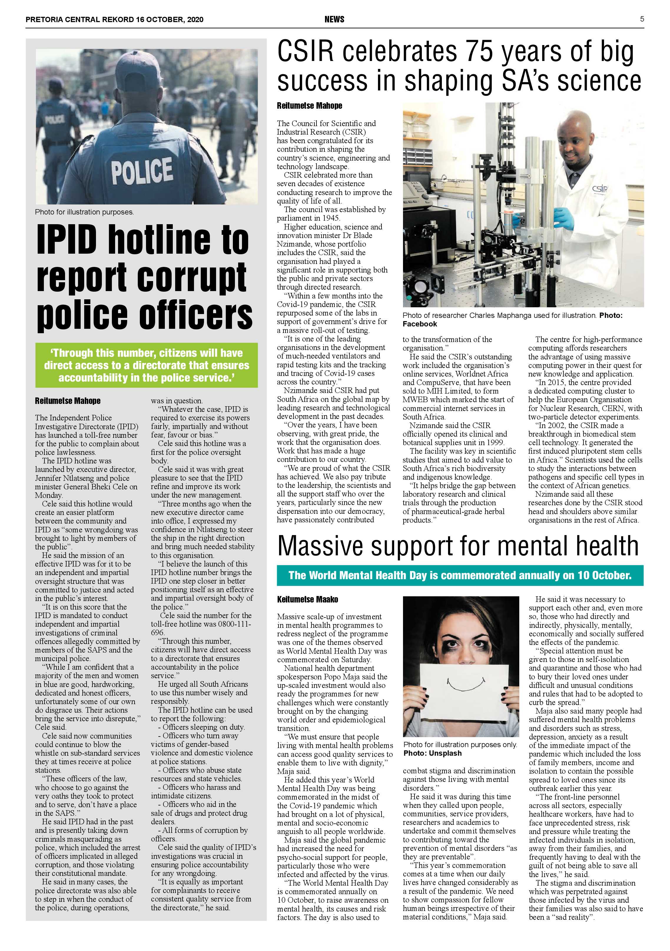 Rekord Central 16 October 2020 page 5