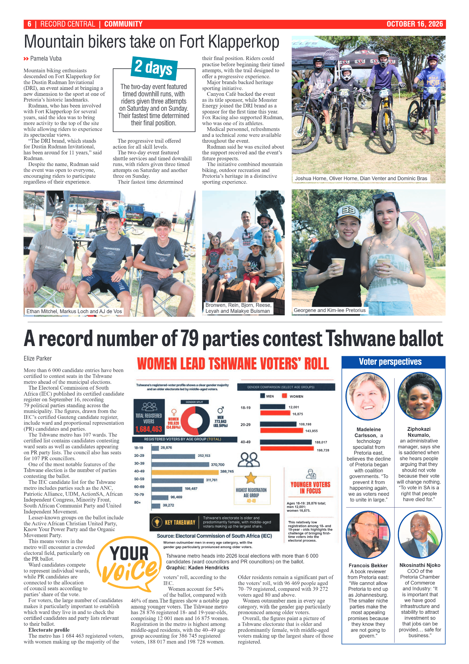 Rekord Central – 16 October 2026 page 6