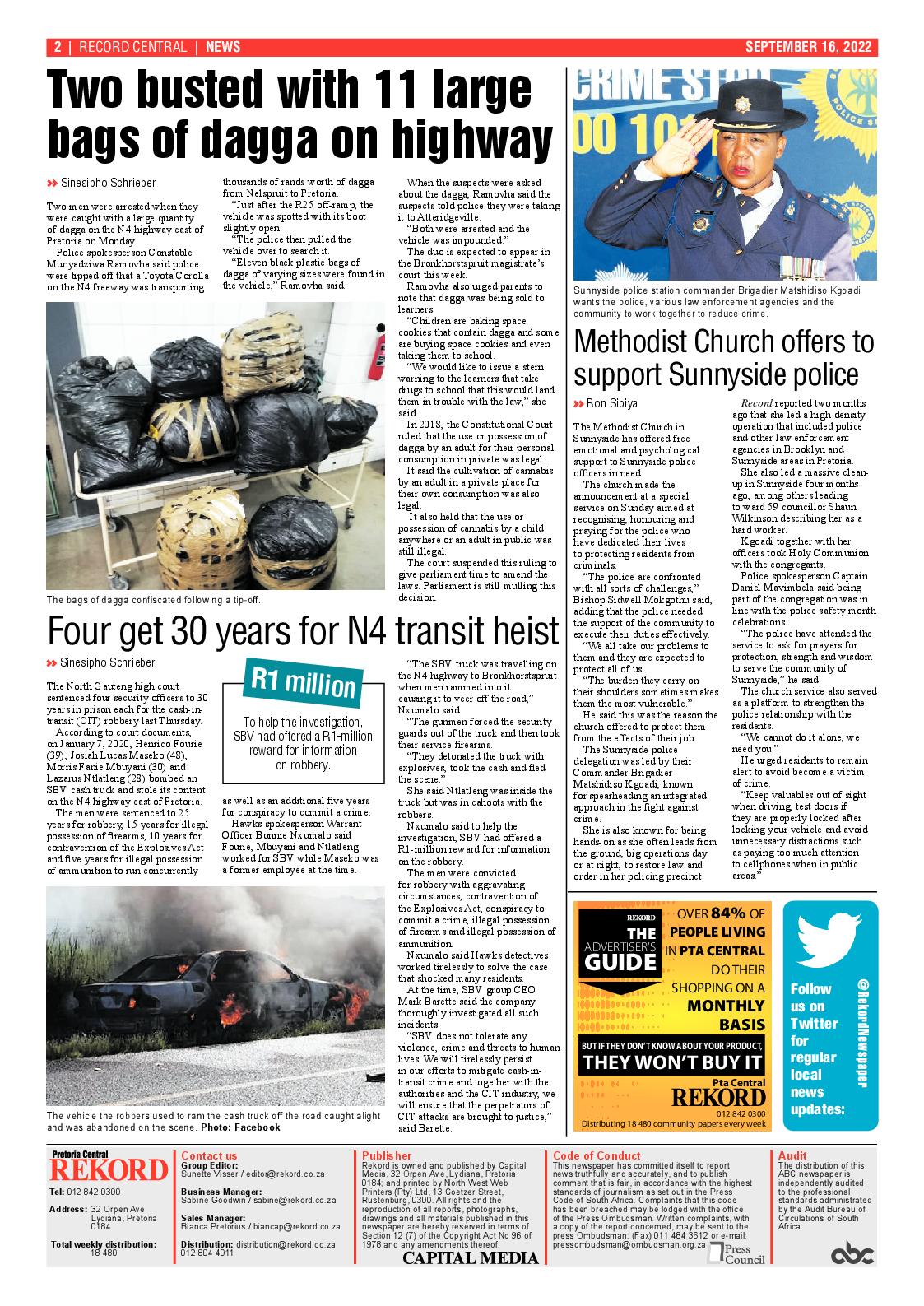 Rekord Central 16 September 2022 page 2