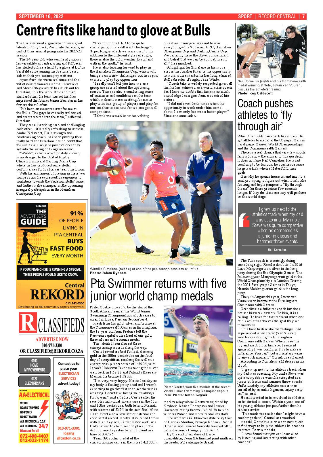 Rekord Central 16 September 2022 page 7