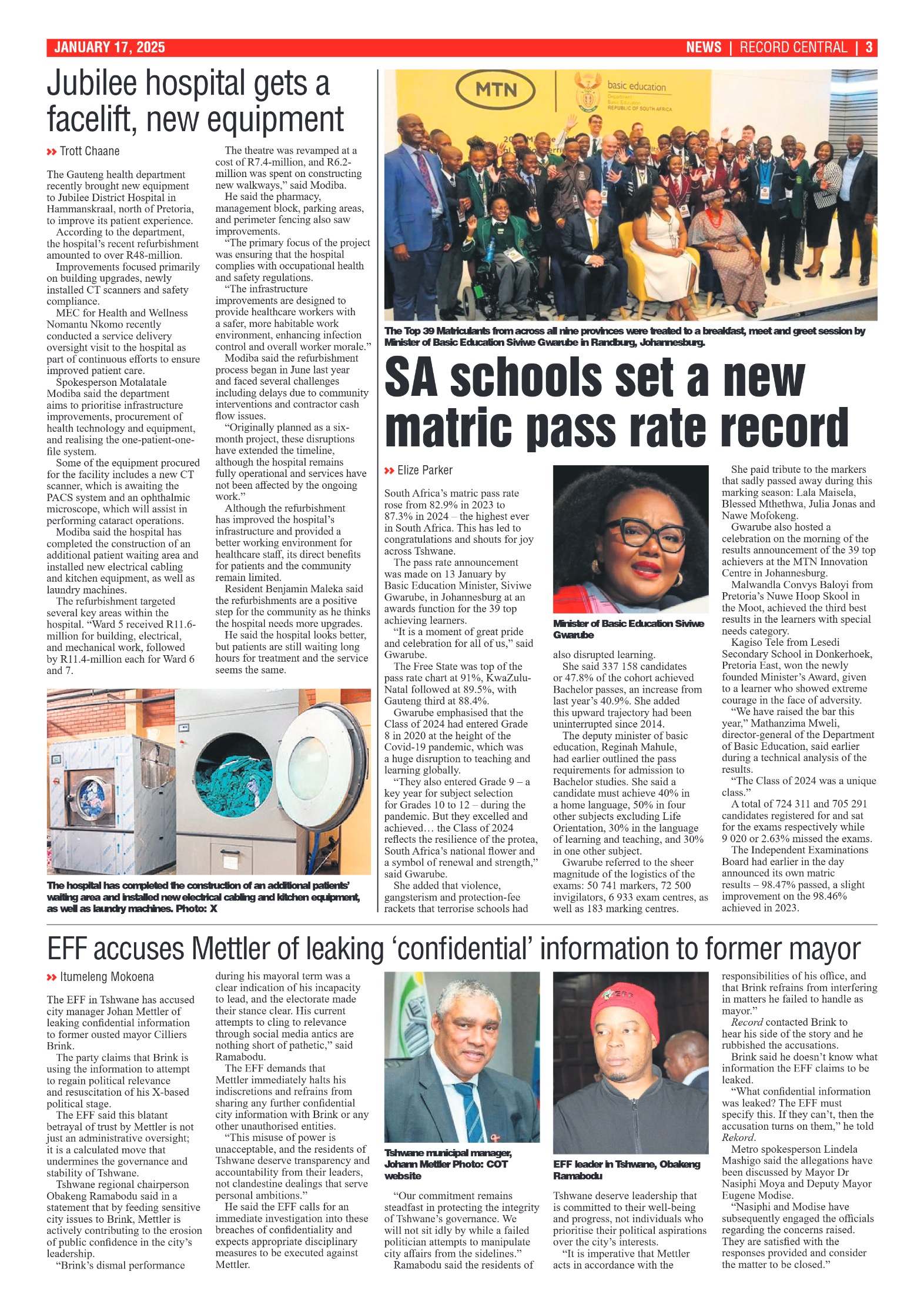 Rekord Central 17 January 2025 page 3