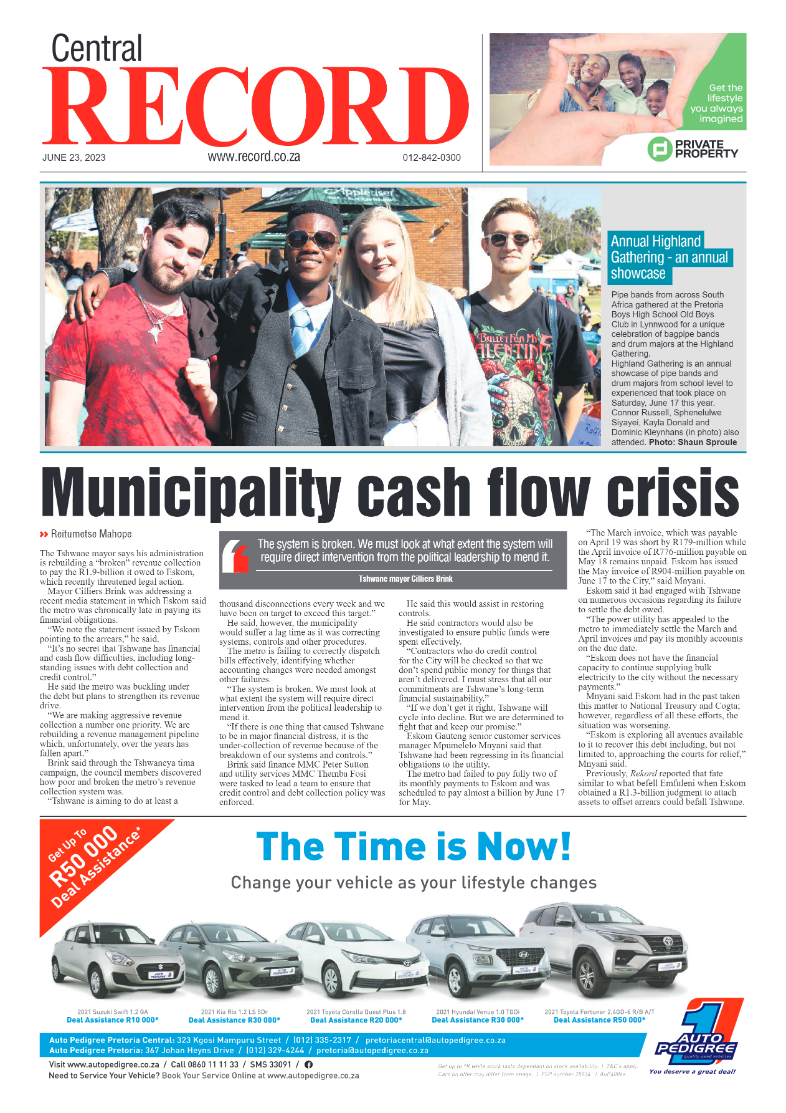 Rekord Central 23 June 2023 page 1