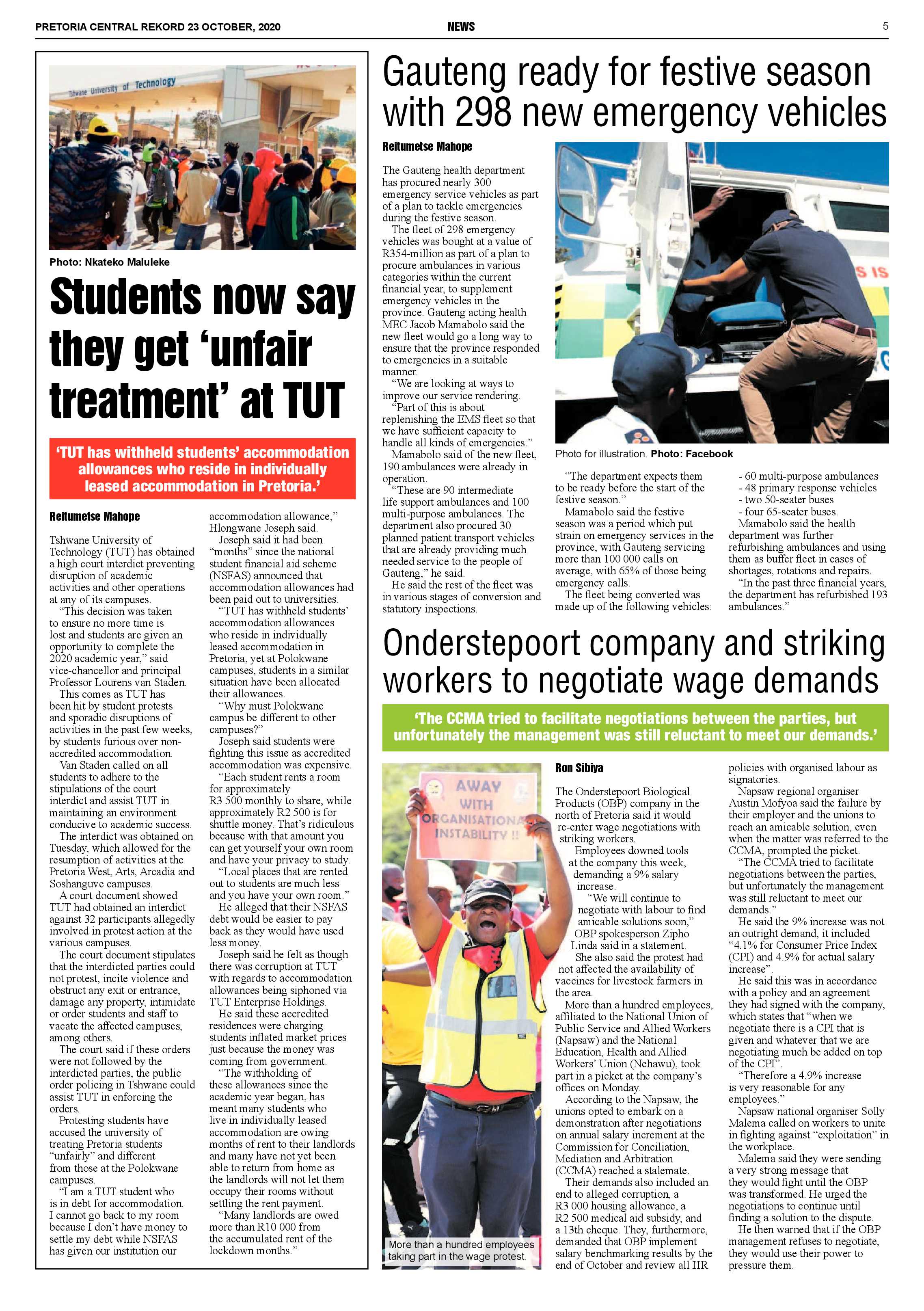 Rekord Central 23 October 2020 page 5
