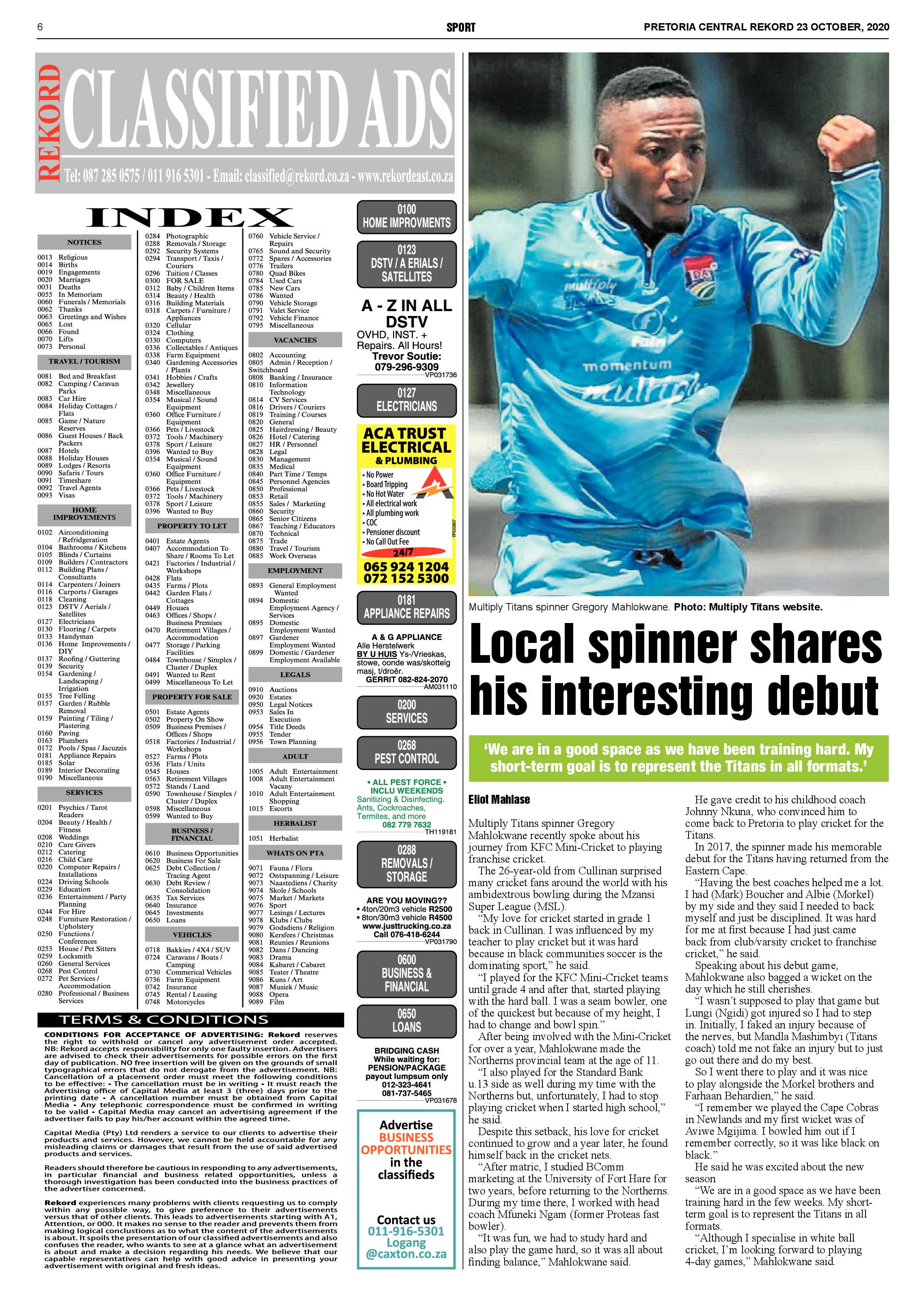 Rekord Central 23 October 2020 page 6
