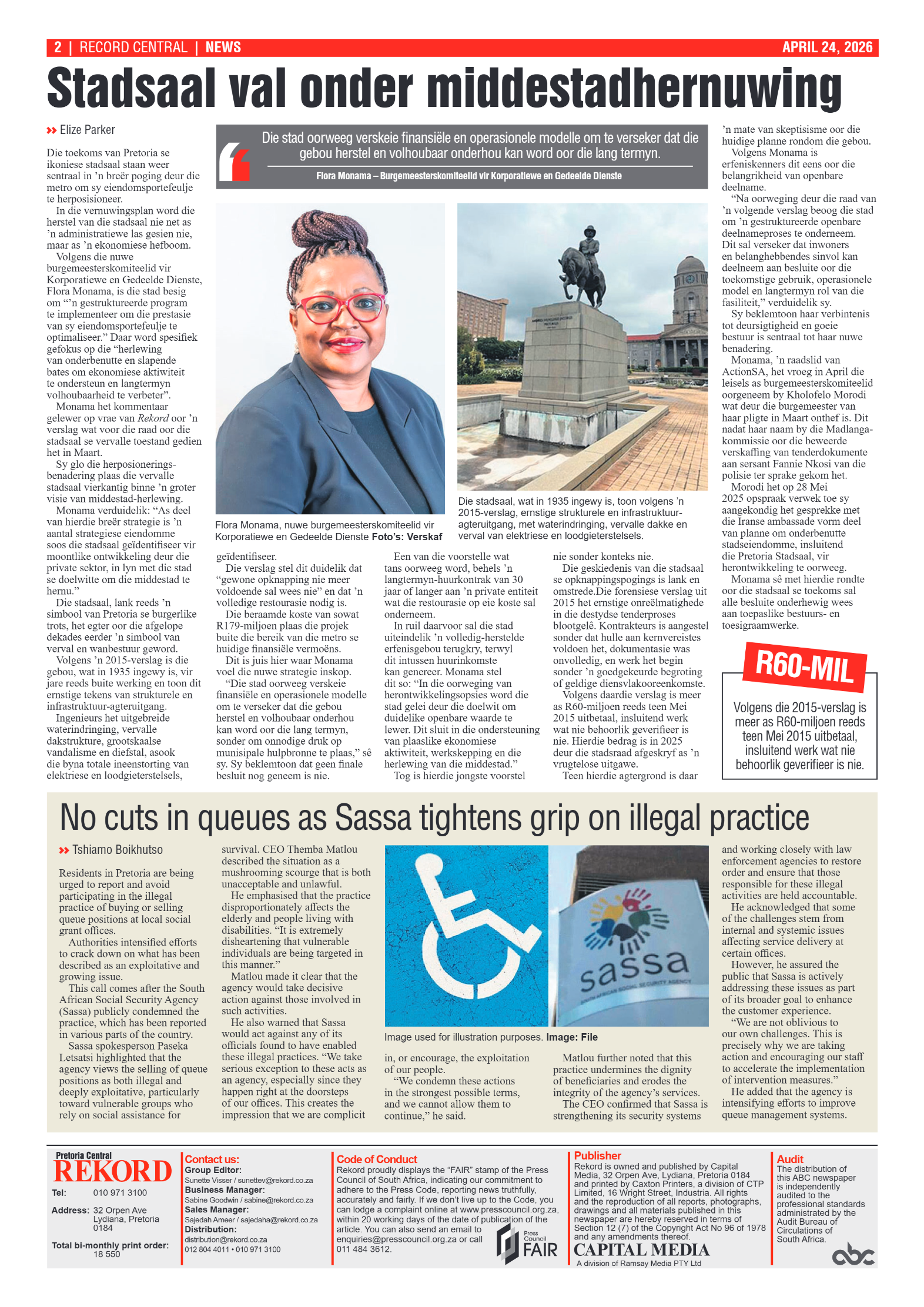 Rekord Central 24 April 2026 page 2