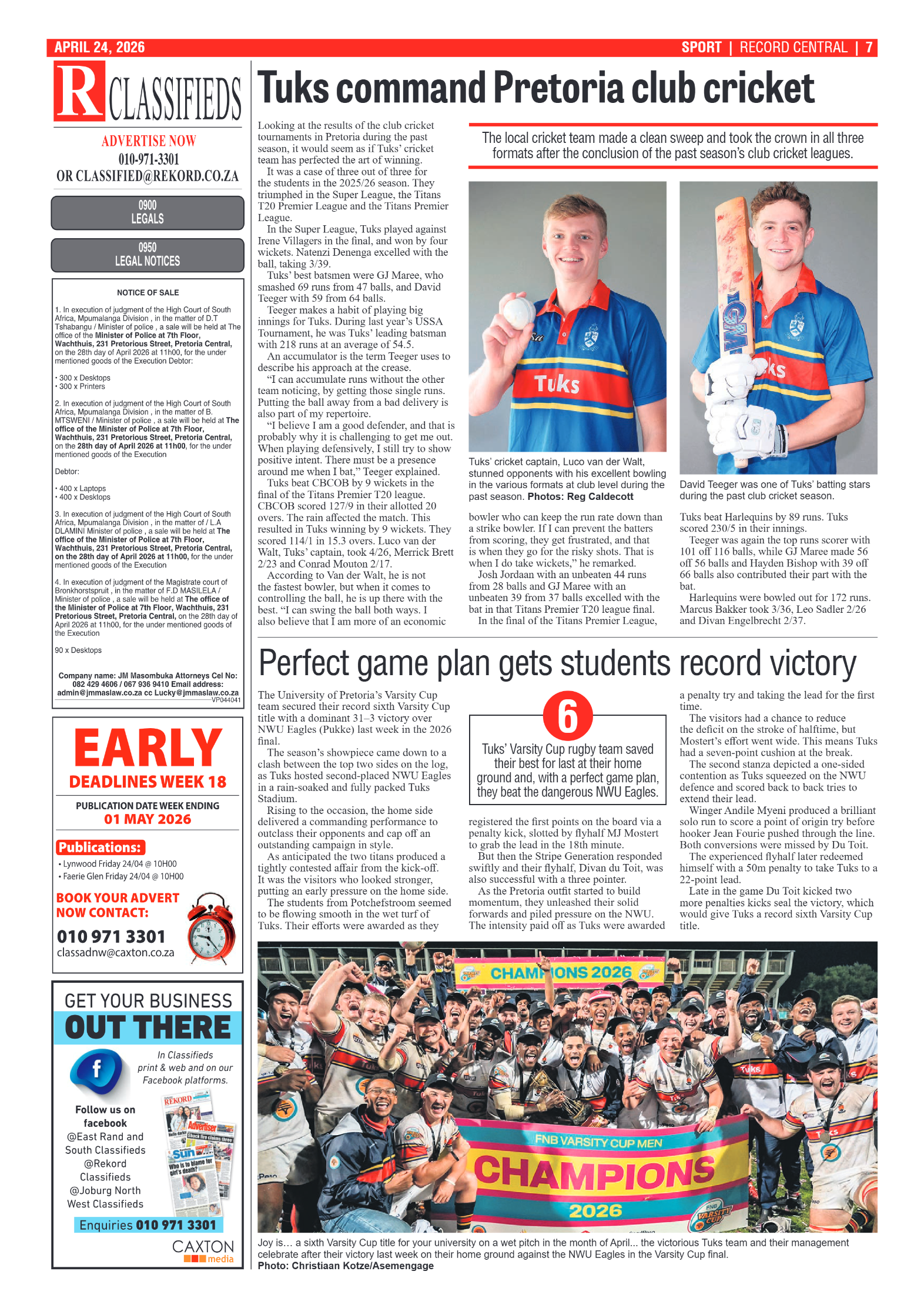 Rekord Central 24 April 2026 page 7