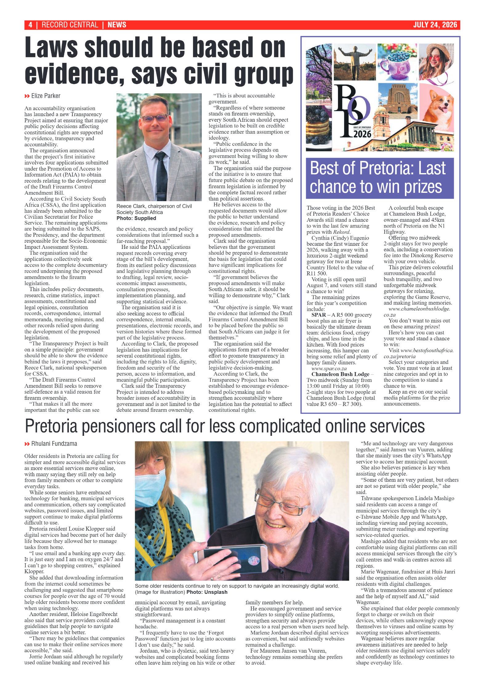 Rekord Central 24 July 2026 page 4