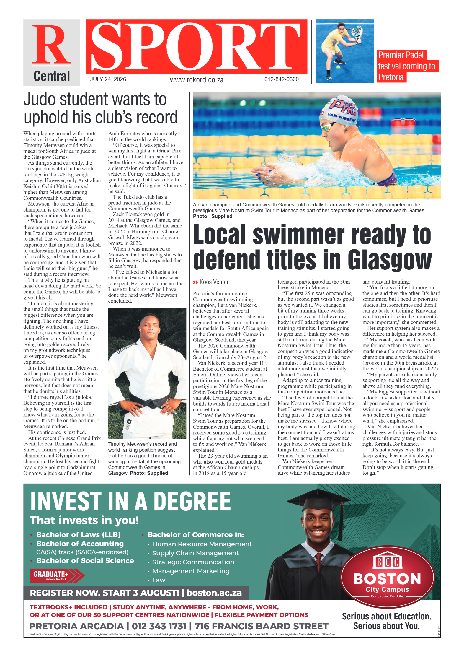 Rekord Central 24 July 2026 page 8