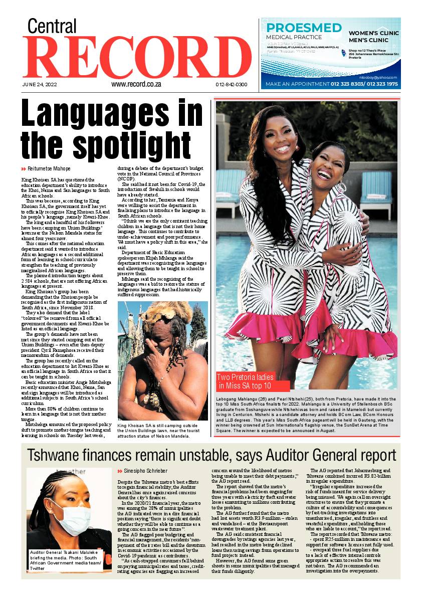 Rekord Central 24 June 2022 page 1