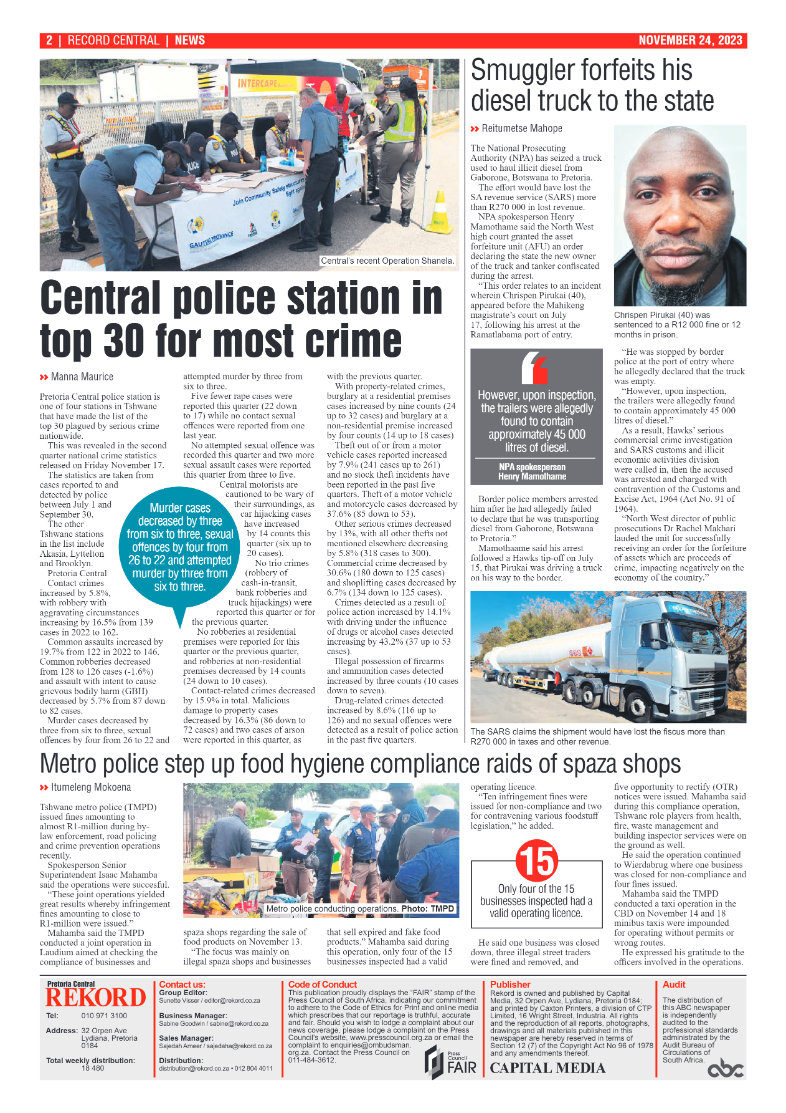 Rekord Central 24 November 2023 page 2