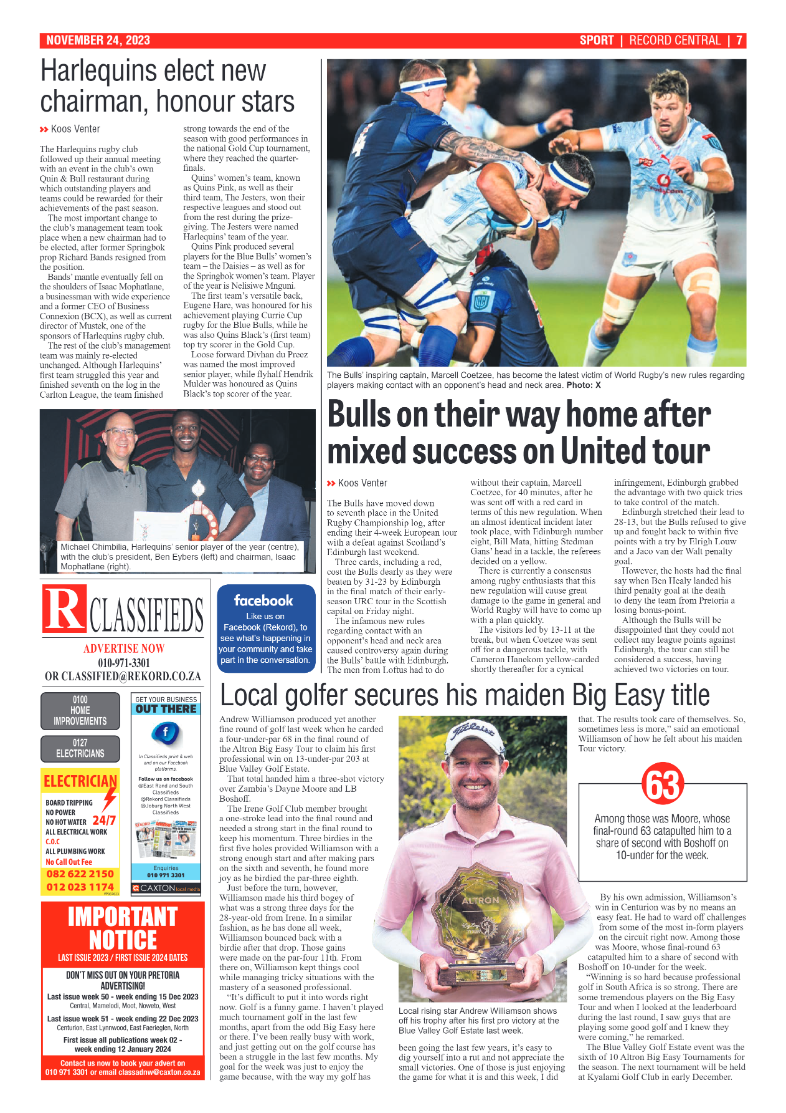Rekord Central 24 November 2023 page 7