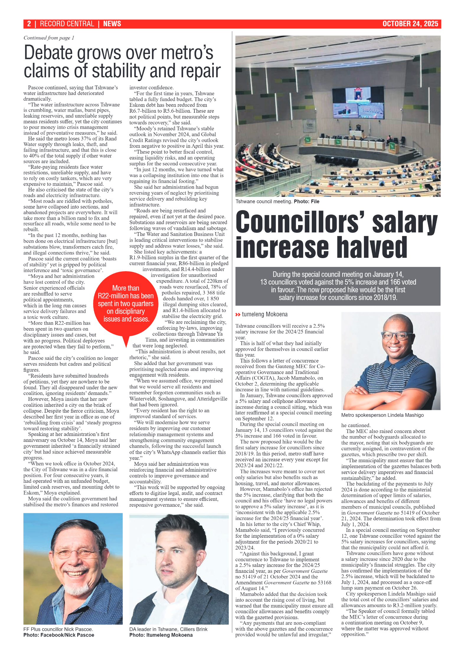 Rekord Central 24 October 2025 page 2