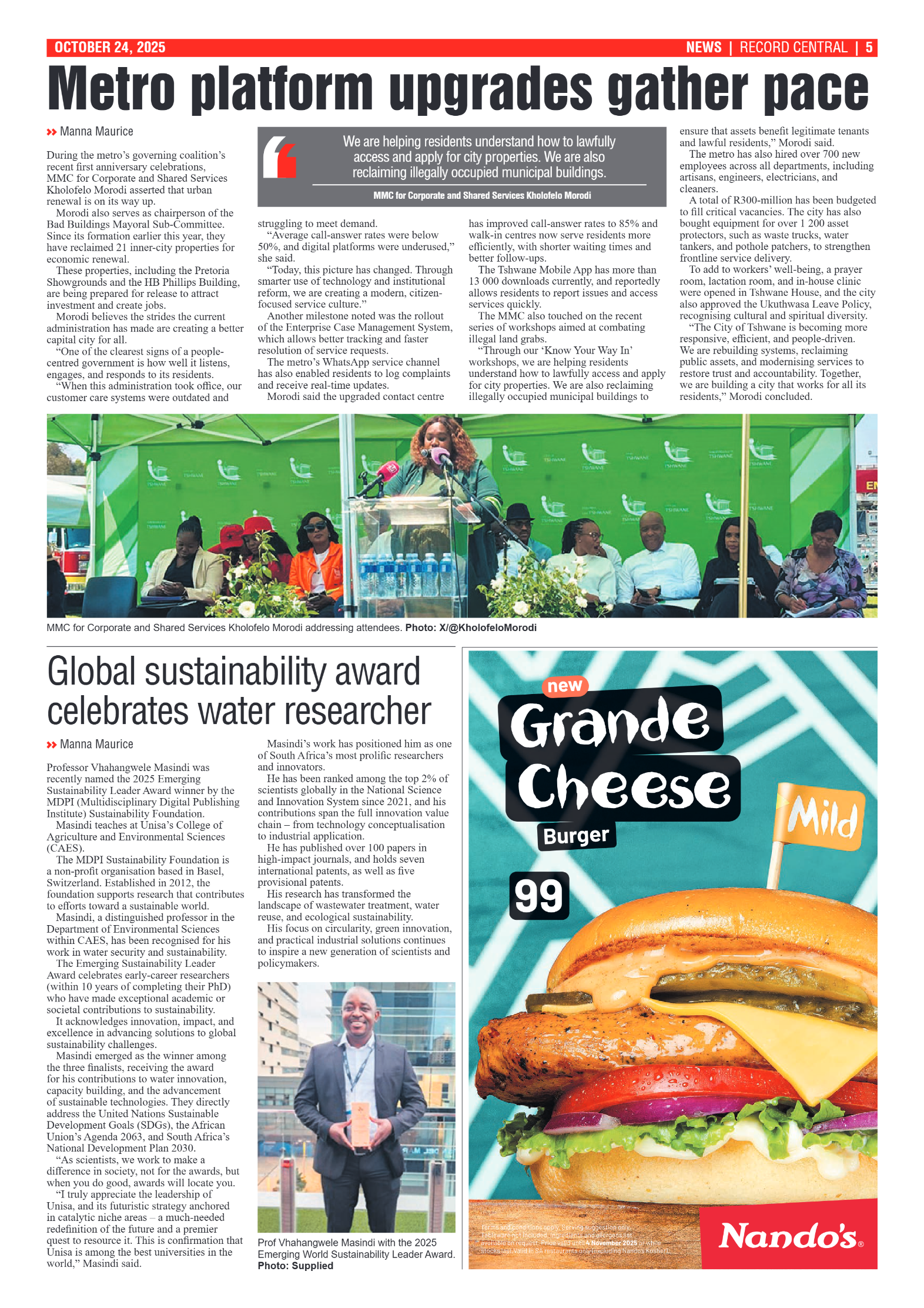 Rekord Central 24 October 2025 page 5