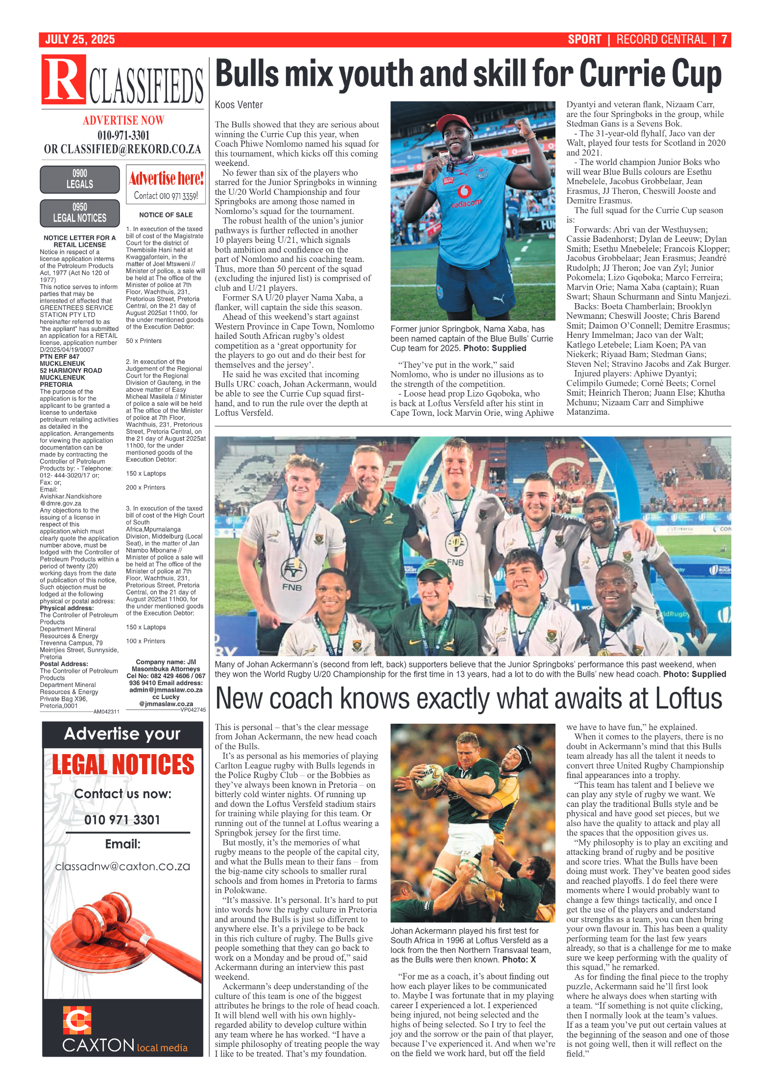 Rekord Central 25 July 2025 page 7