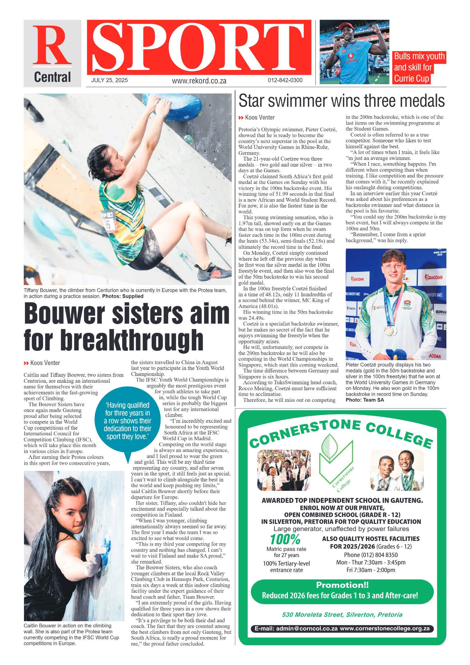 Rekord Central 25 July 2025 page 8