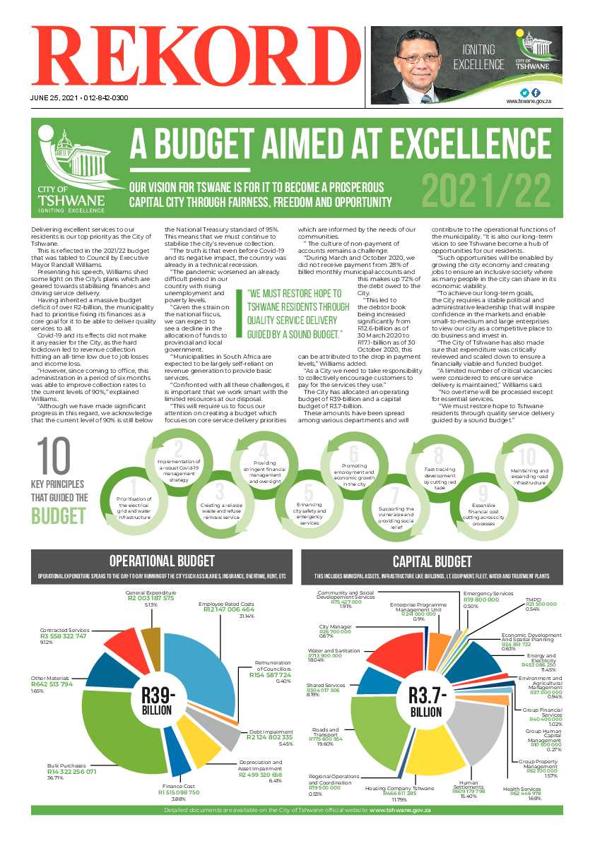 Rekord Central 25 June 2021 page 1