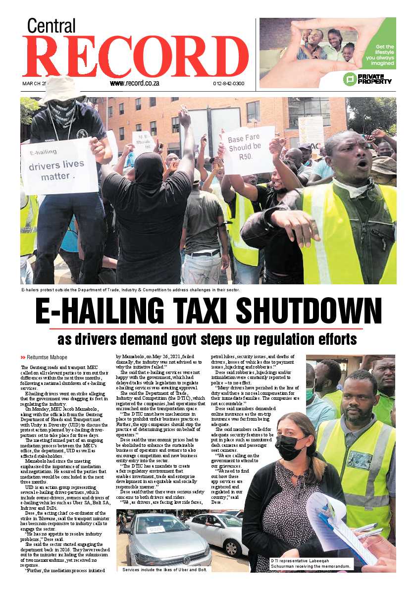 Rekord Central 25 March 2022 page 1