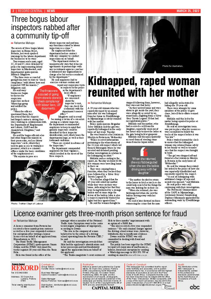 Rekord Central 25 March 2022 page 2