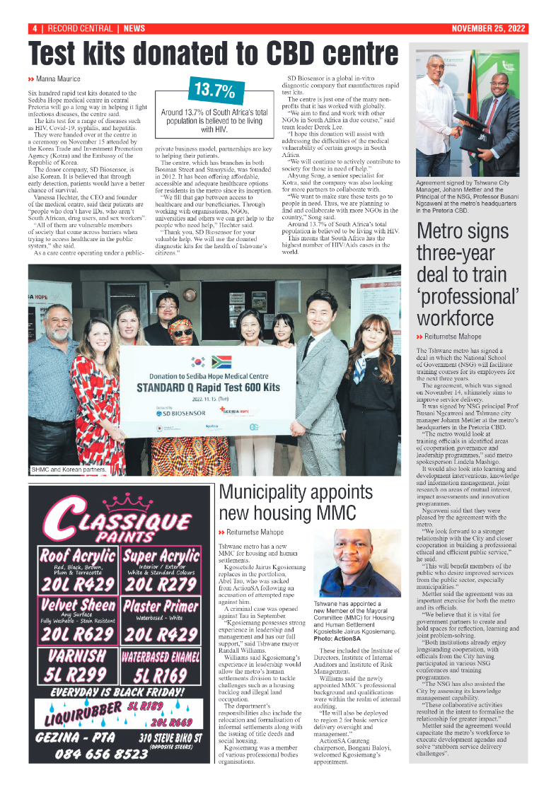 Rekord Central 25 November 2022 page 4