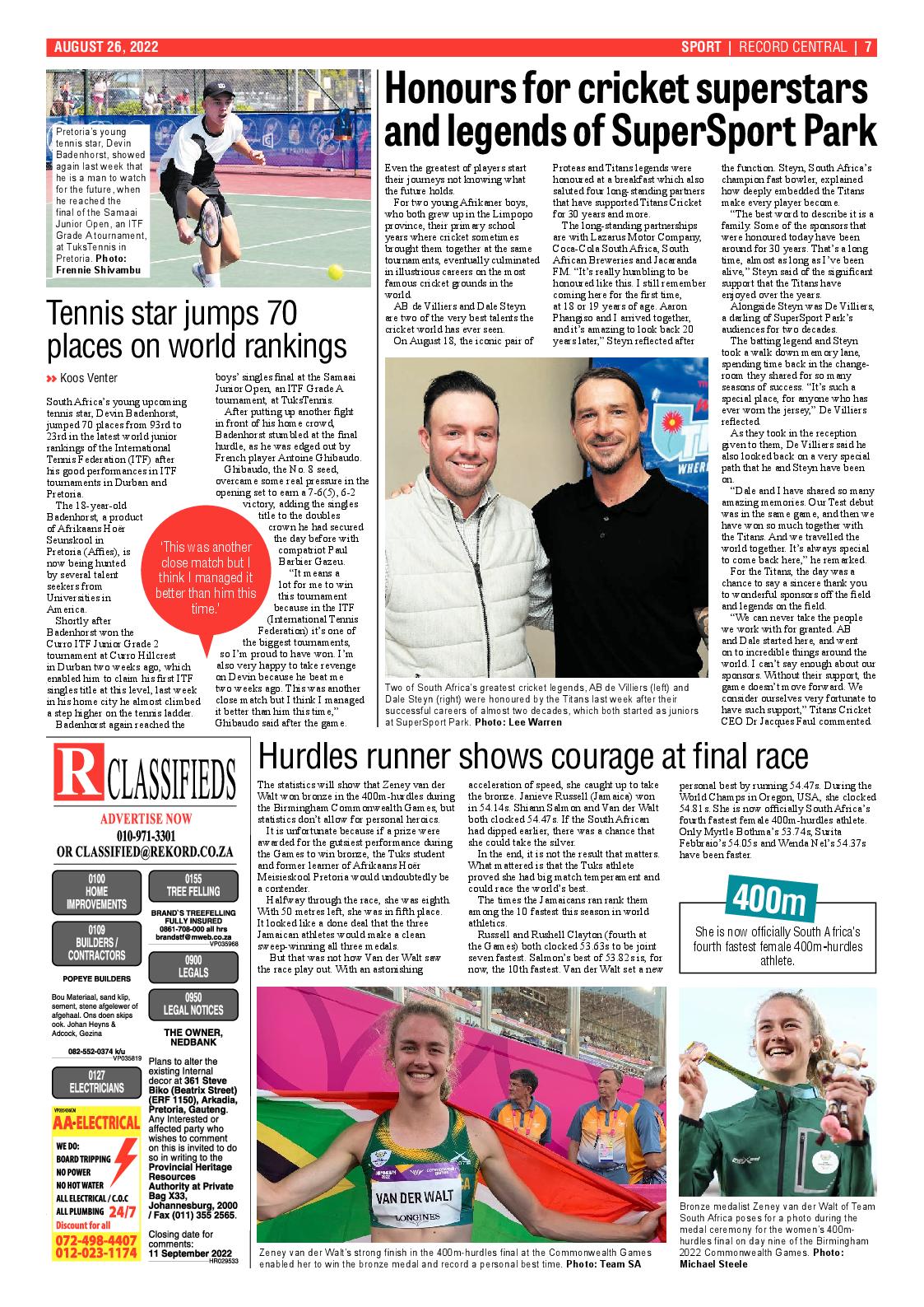 Rekord Central 26 August 2022 page 7