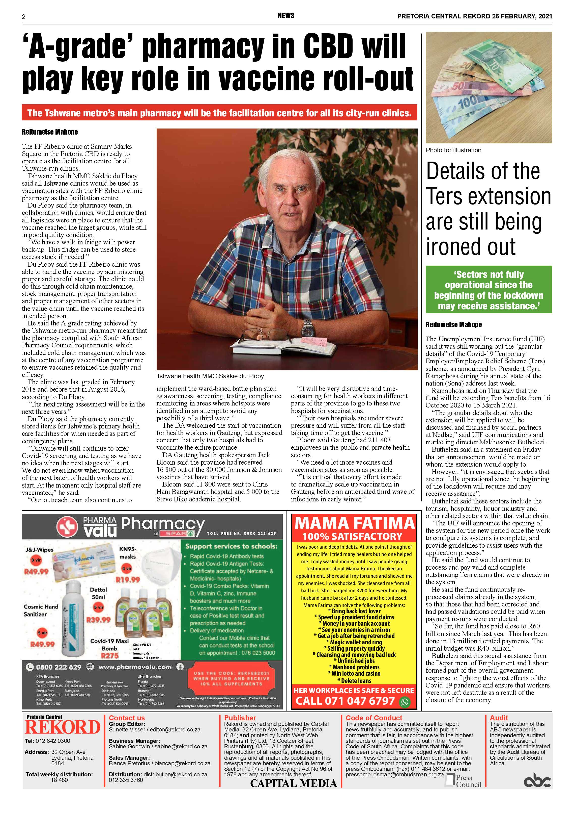 Rekord Central 26 February 2021 page 2