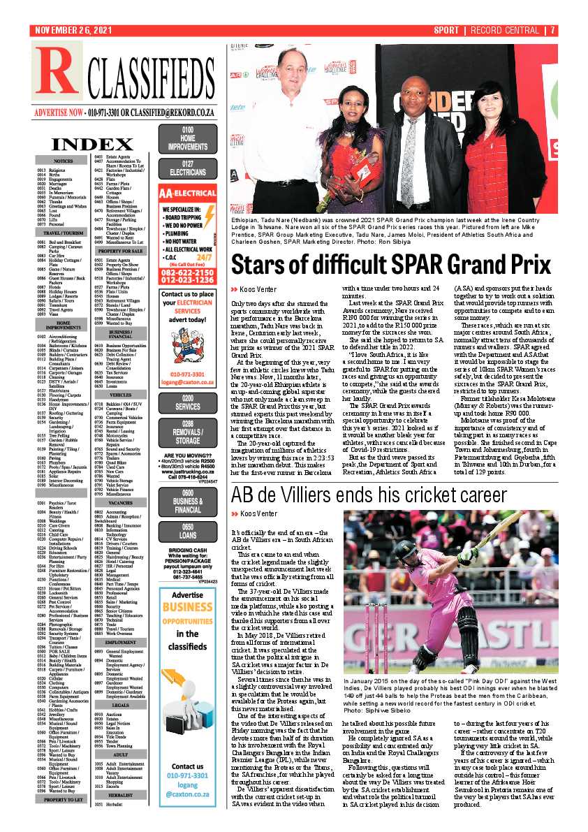 Rekord Central 26 November 2021 page 7