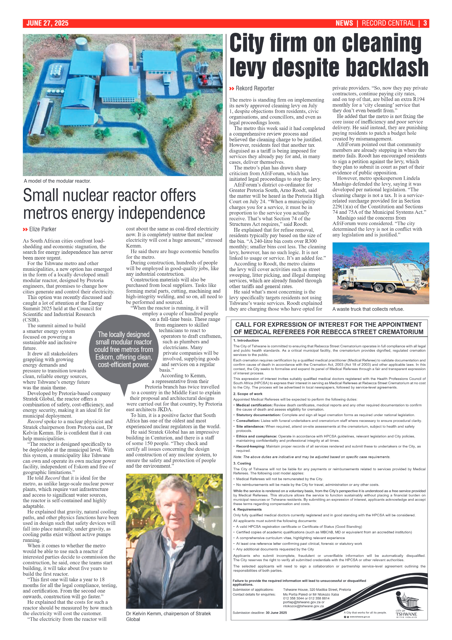 Rekord Central 27 June 2025 page 3