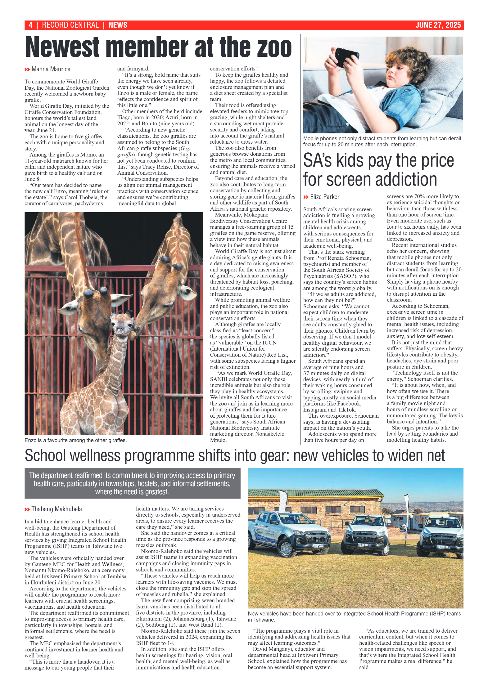 Rekord Central 27 June 2025 page 4