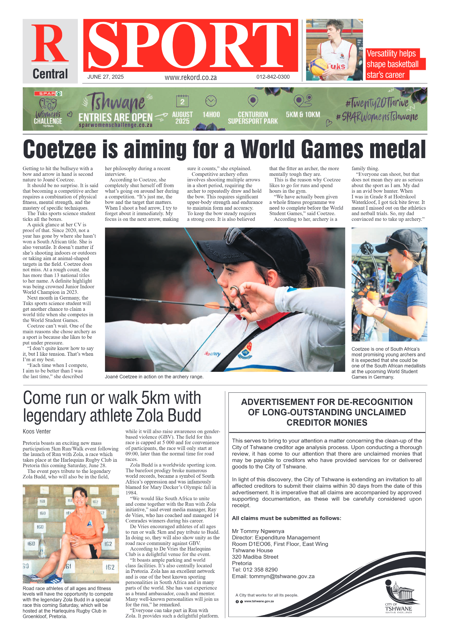 Rekord Central 27 June 2025 page 8