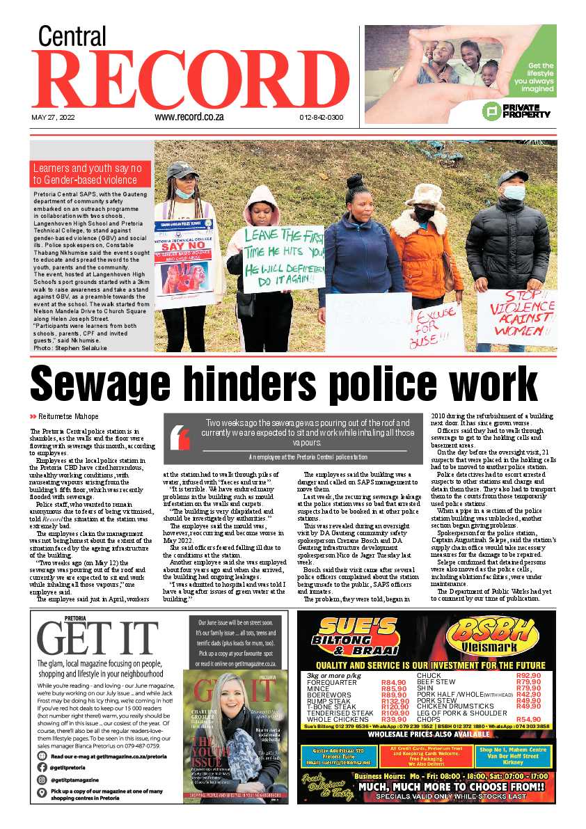 Rekord Central 27 May 2022 page 1