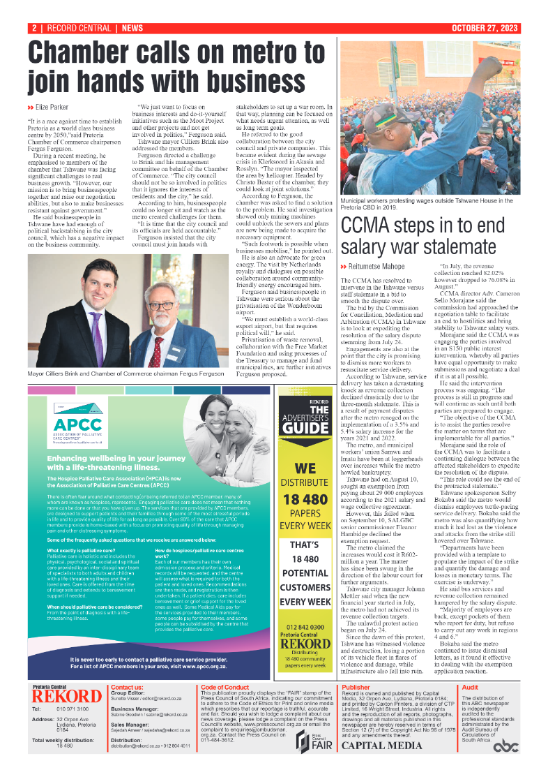 Rekord Central 27 October 2023 page 2