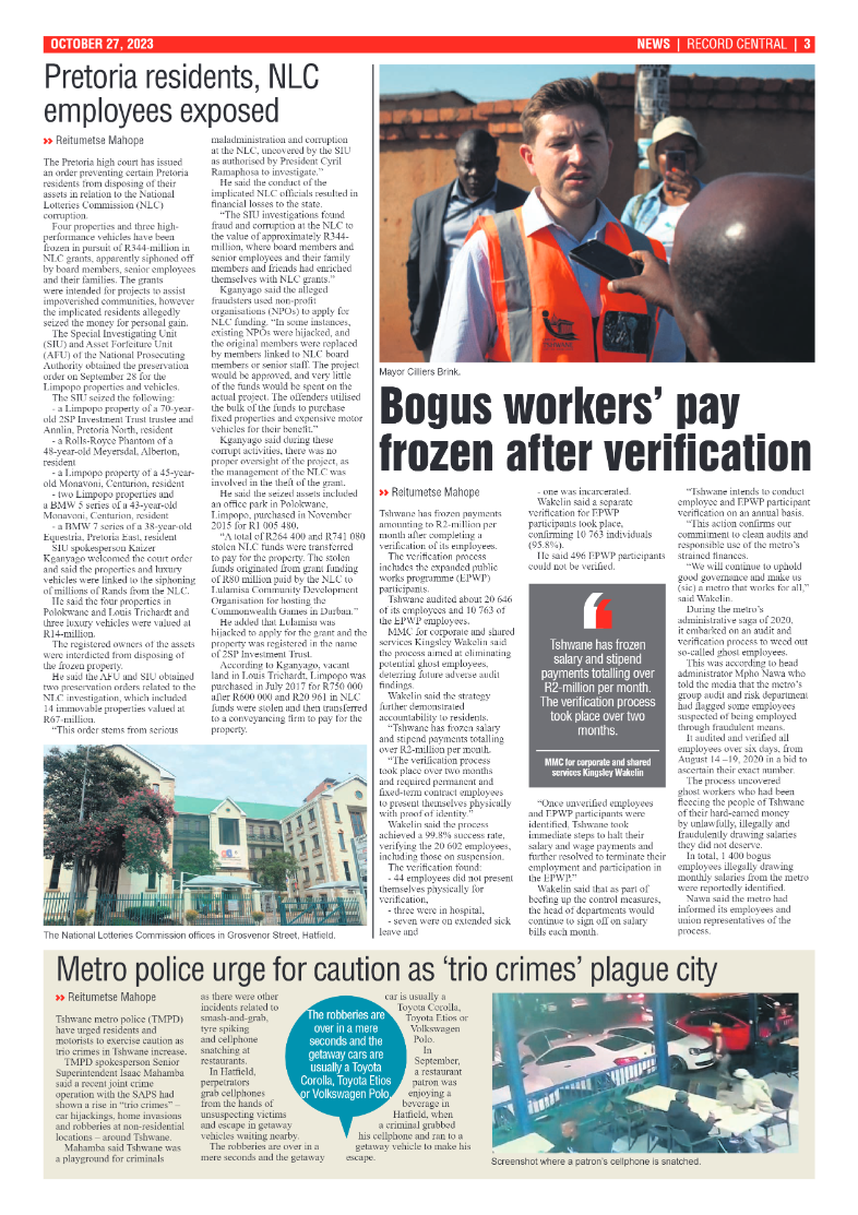 Rekord Central 27 October 2023 page 3