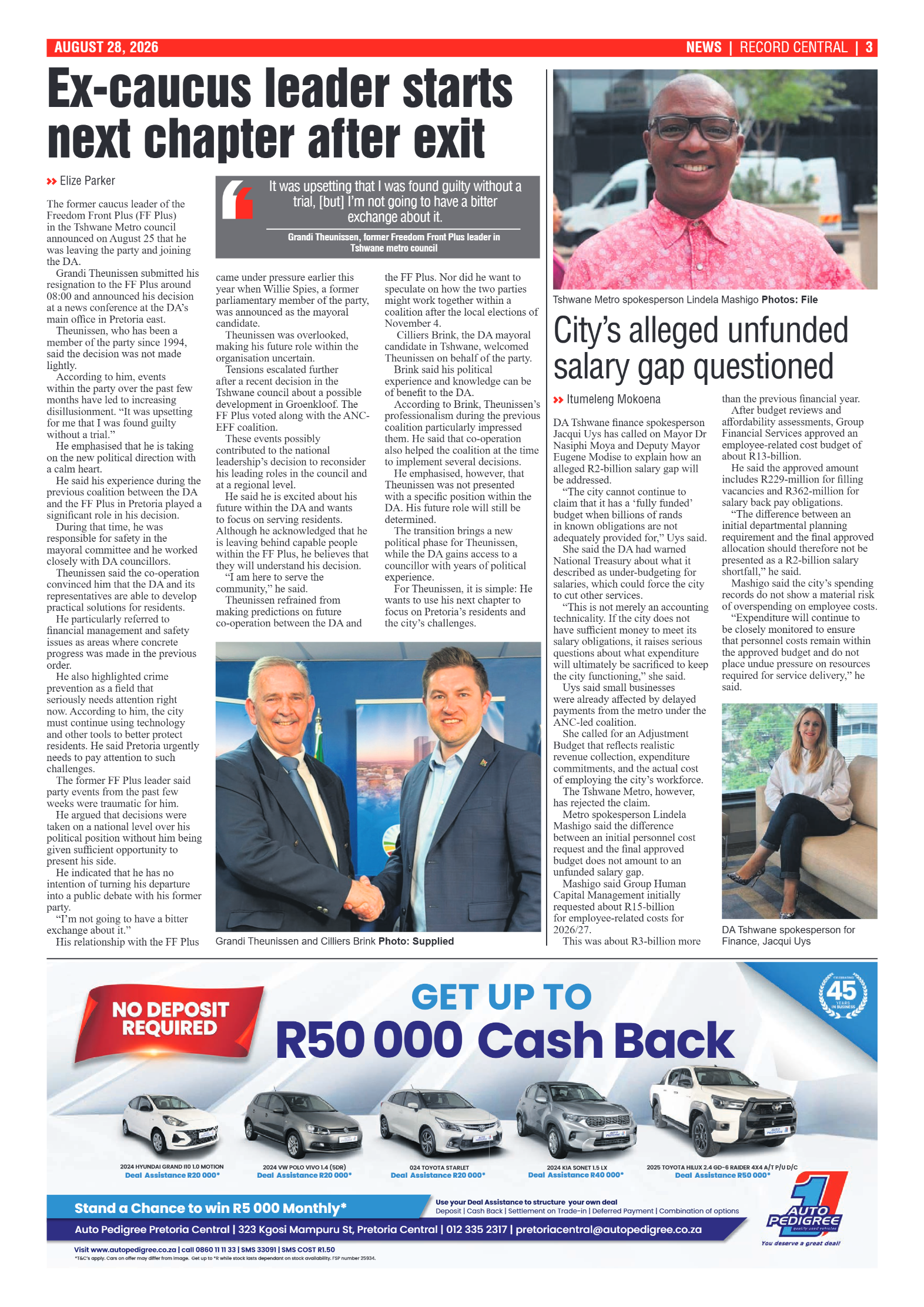 Rekord Central 28 August 2026 page 3