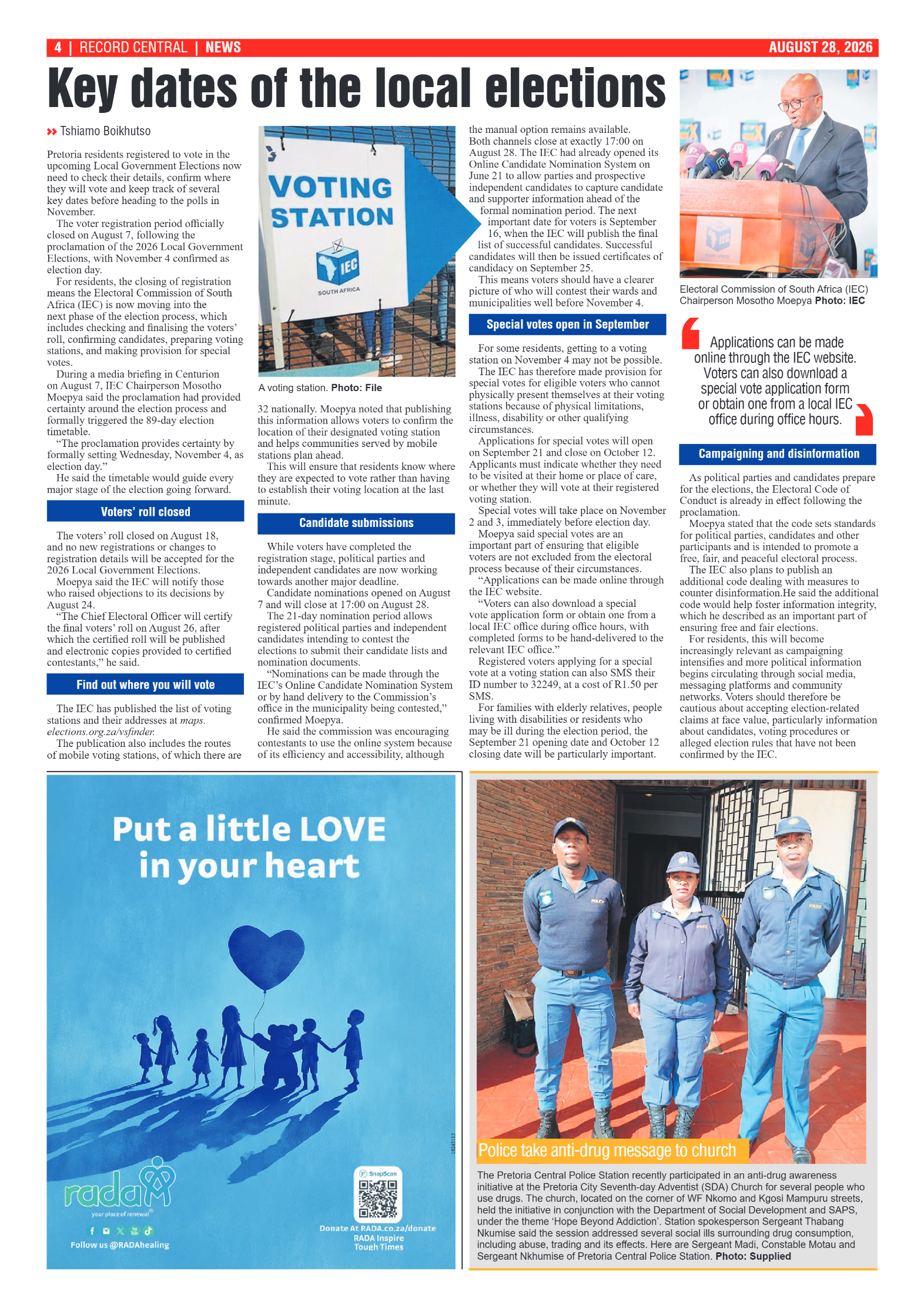 Rekord Central 28 August 2026 page 4