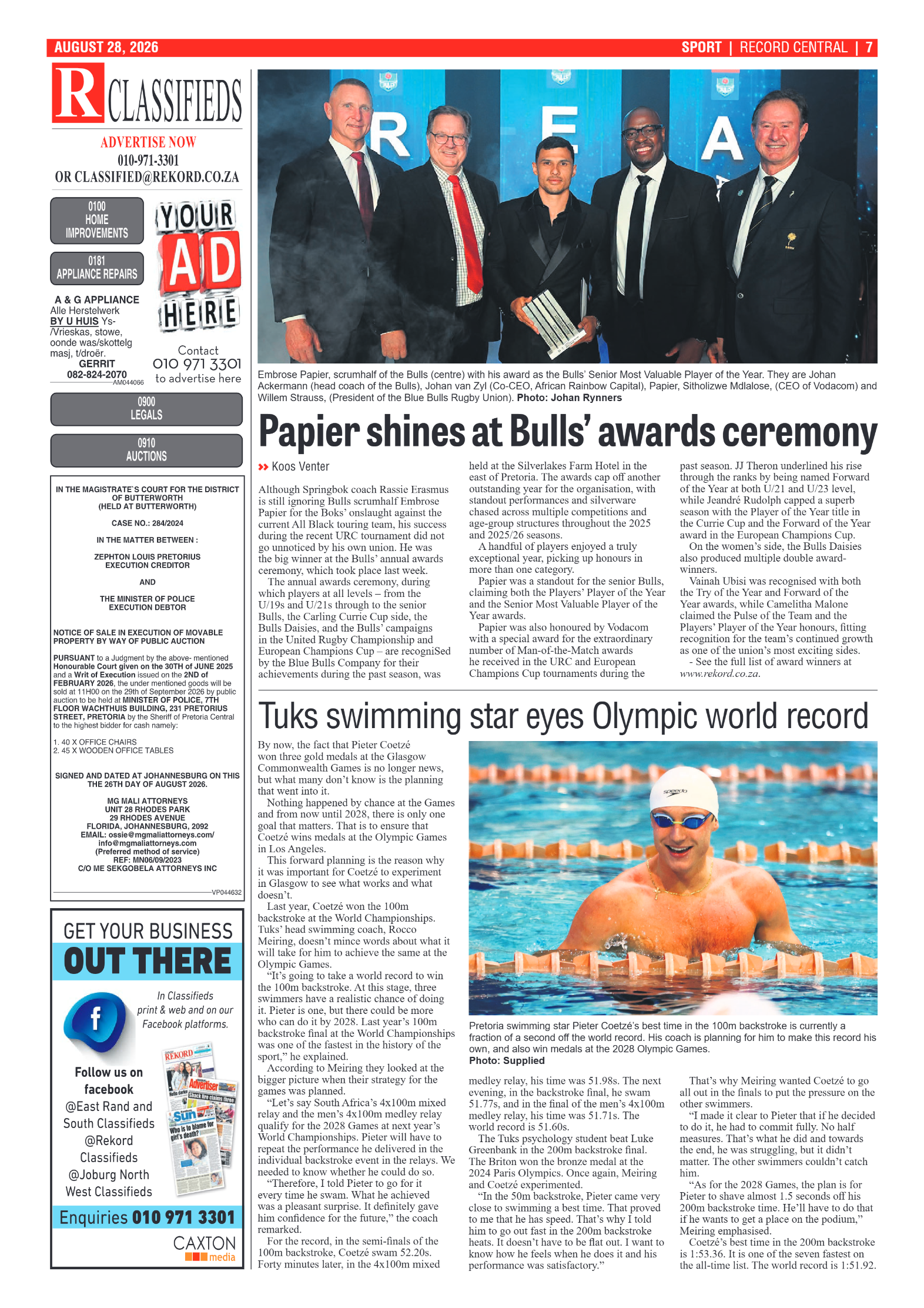 Rekord Central 28 August 2026 page 7