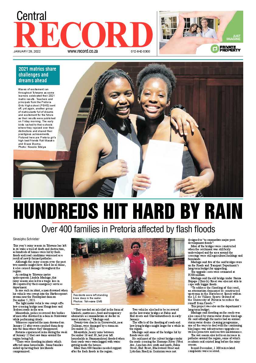 Rekord Central 28 January 2022 page 1