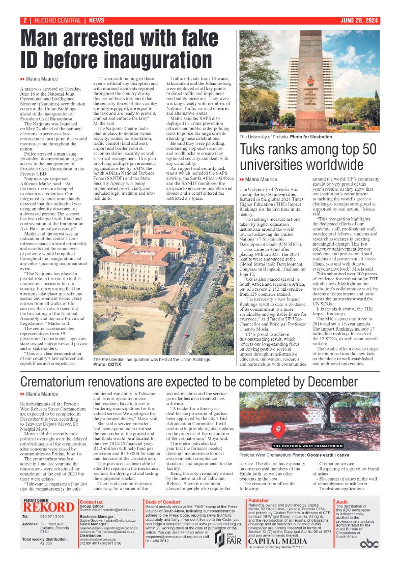 Rekord Central 28 June 2024 page 2