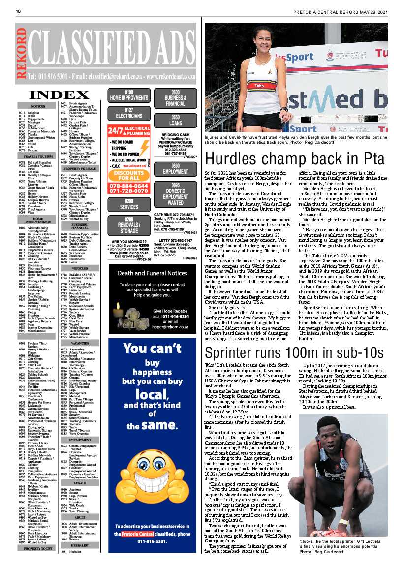 Rekord Central 28 May 2021 page 10
