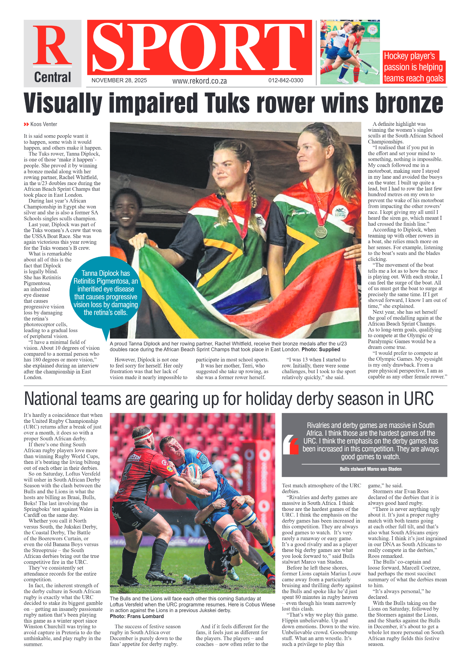 Rekord Central 28 November 2025 page 8