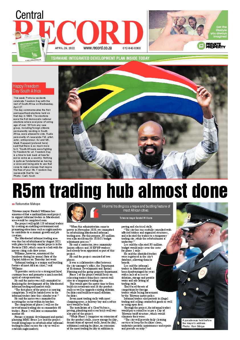 Rekord Central 29 April 2022 page 1