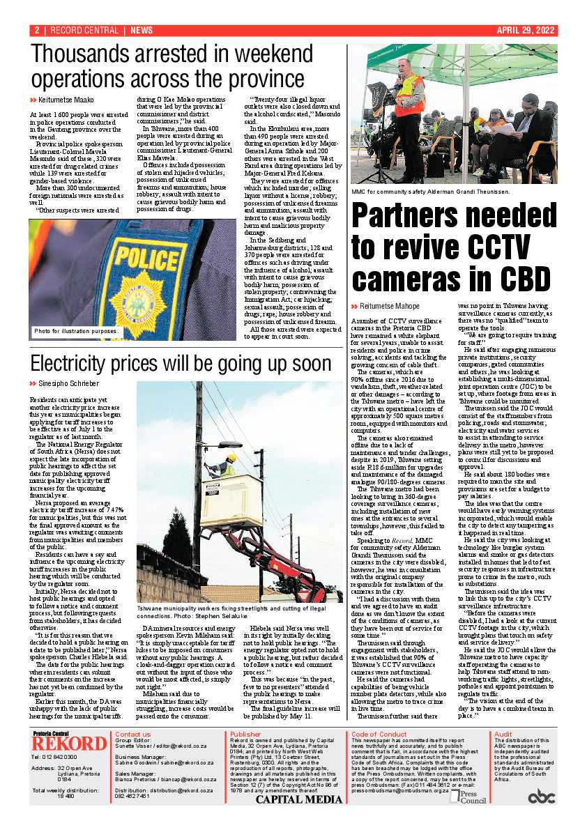 Rekord Central 29 April 2022 page 2