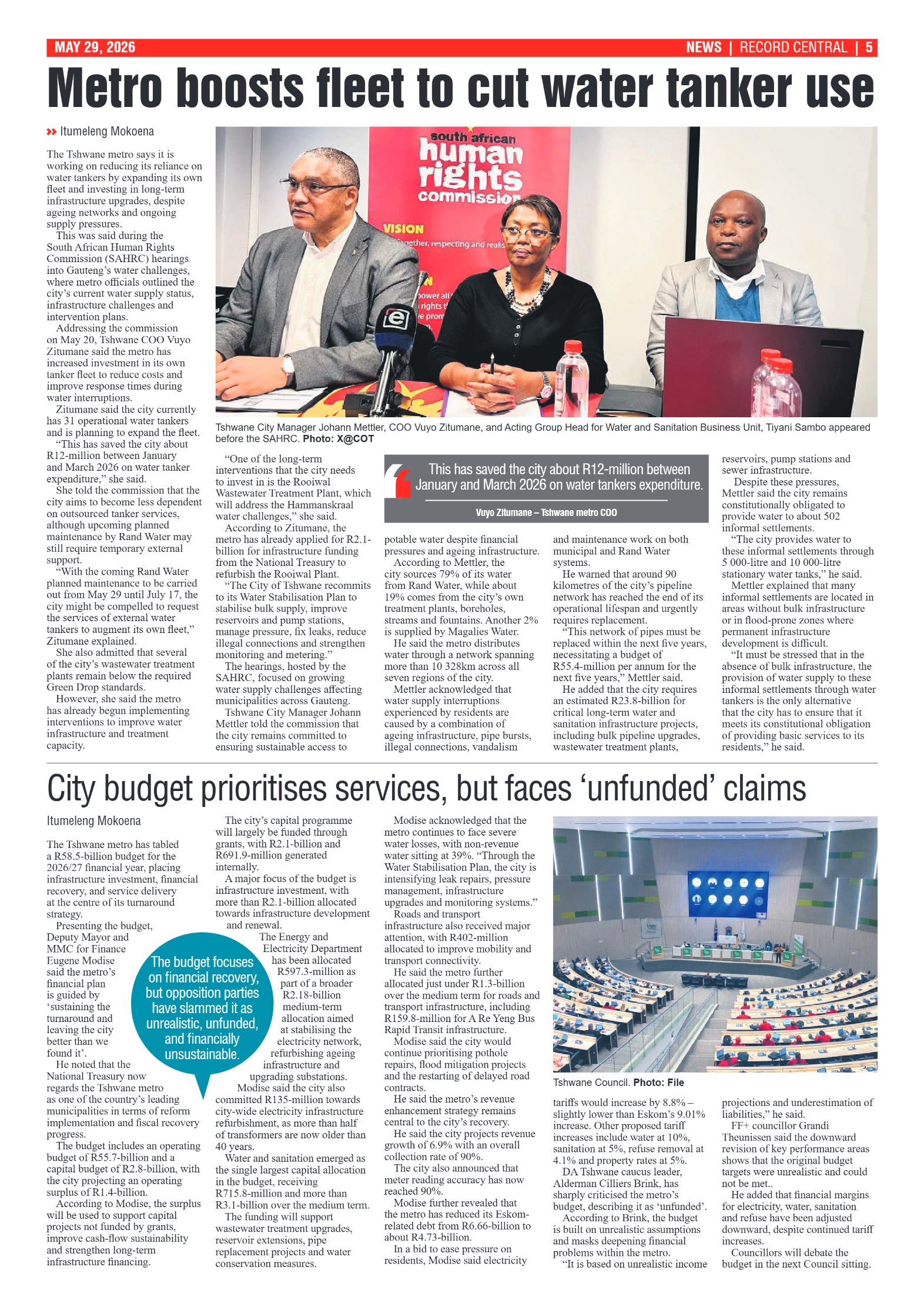 Rekord Central 29 May 2026 page 5