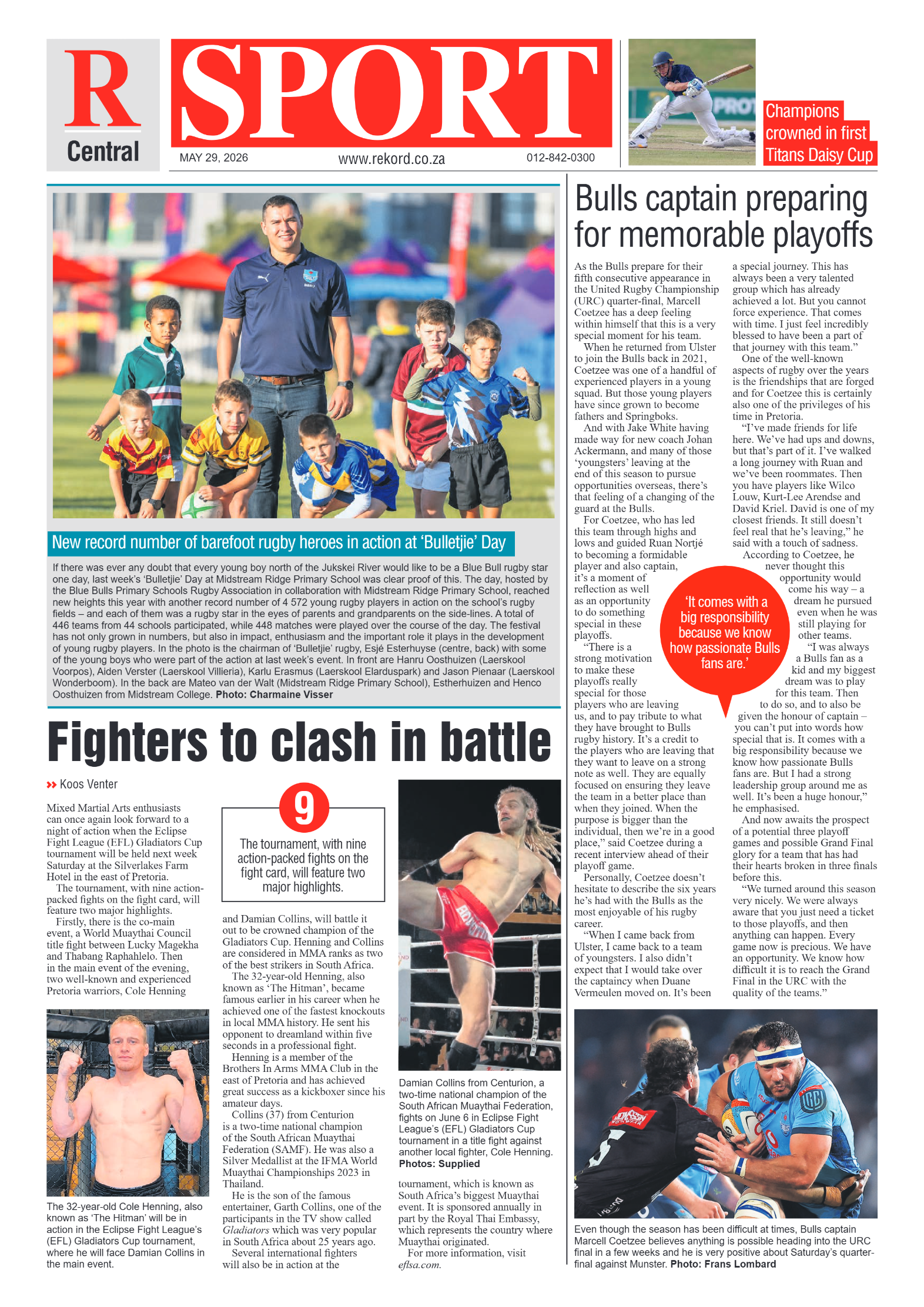 Rekord Central 29 May 2026 page 8