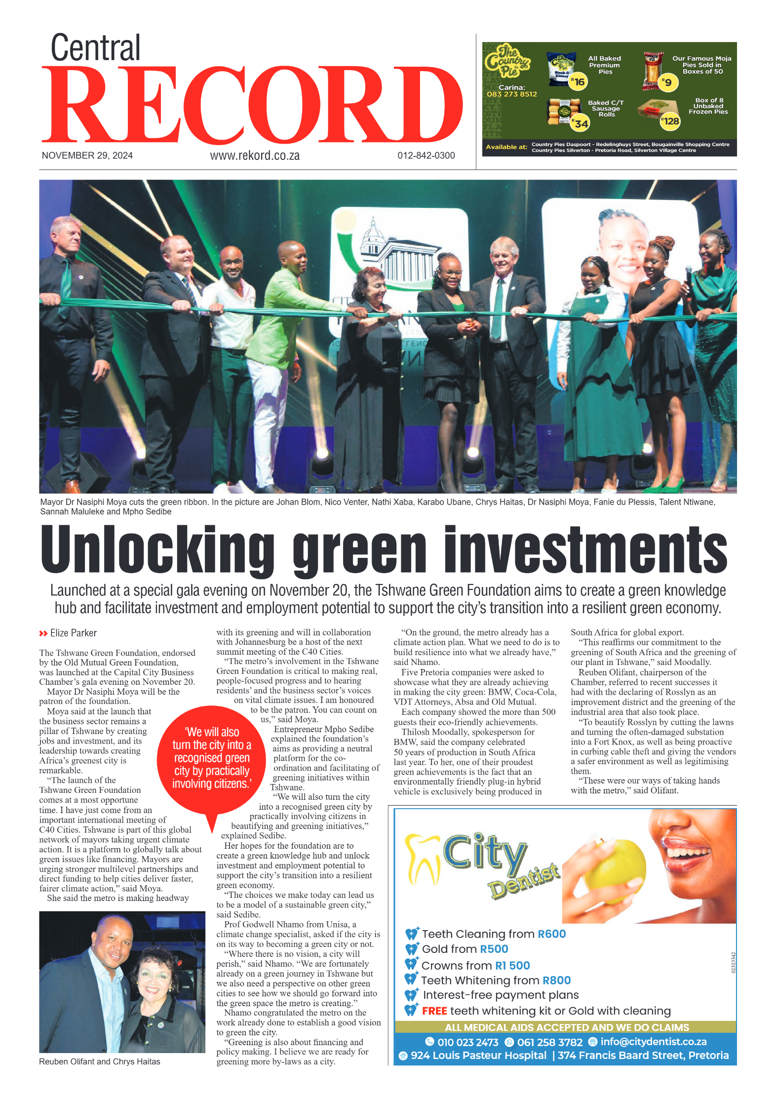 Rekord Central 29 November 2024 page 1