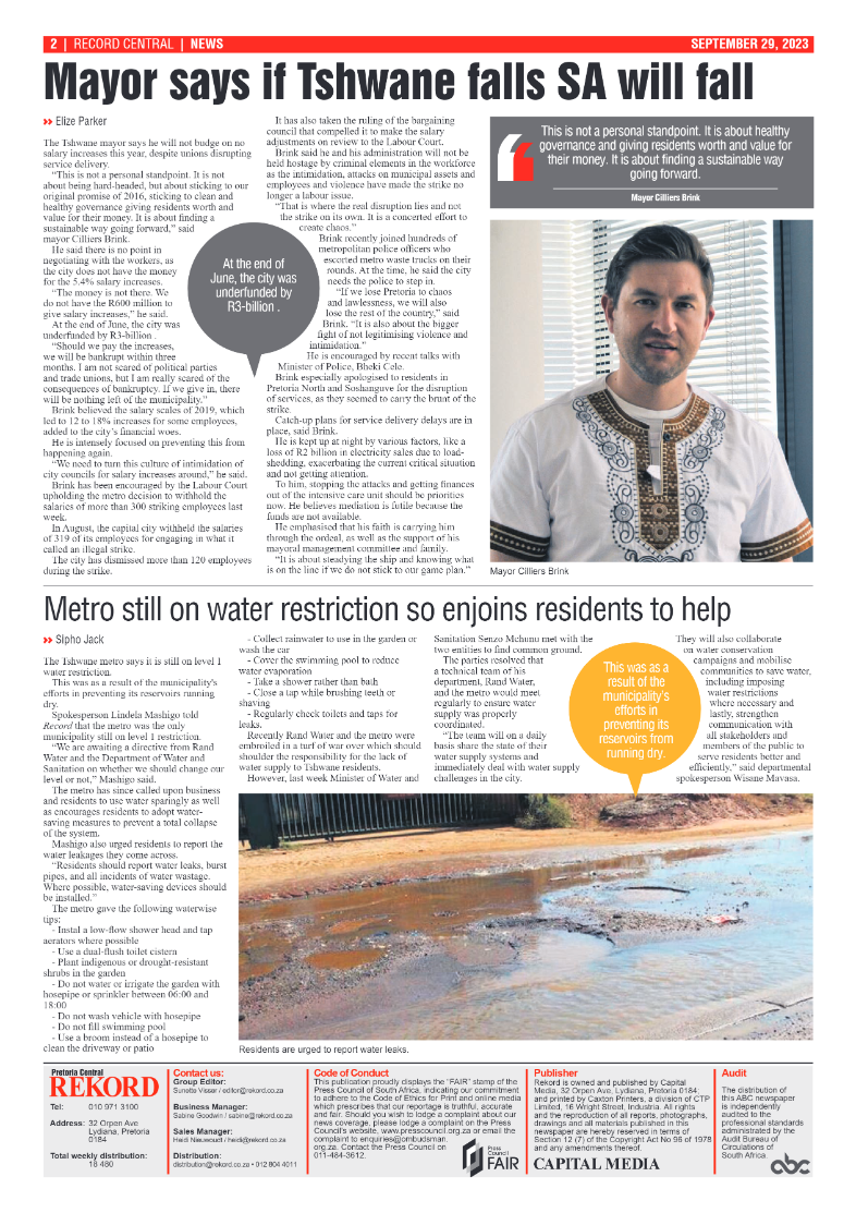 Rekord Central 29 September 2023 page 2