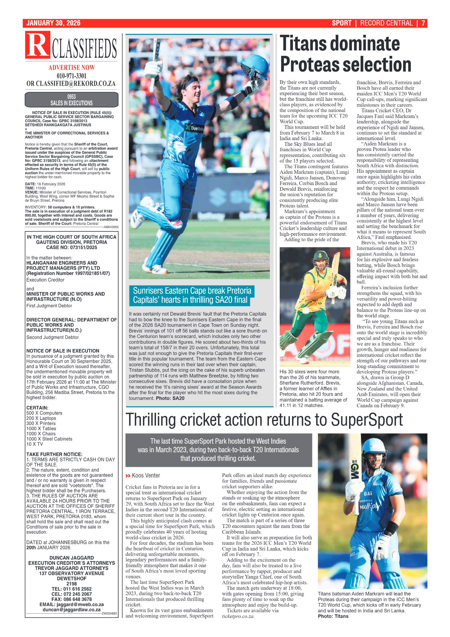 Rekord Central 30 January 2026 page 7