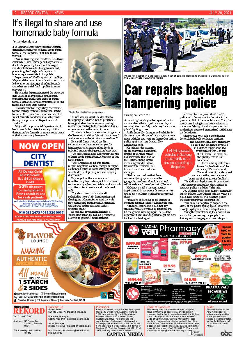 Rekord Central 30 July 2021 page 2