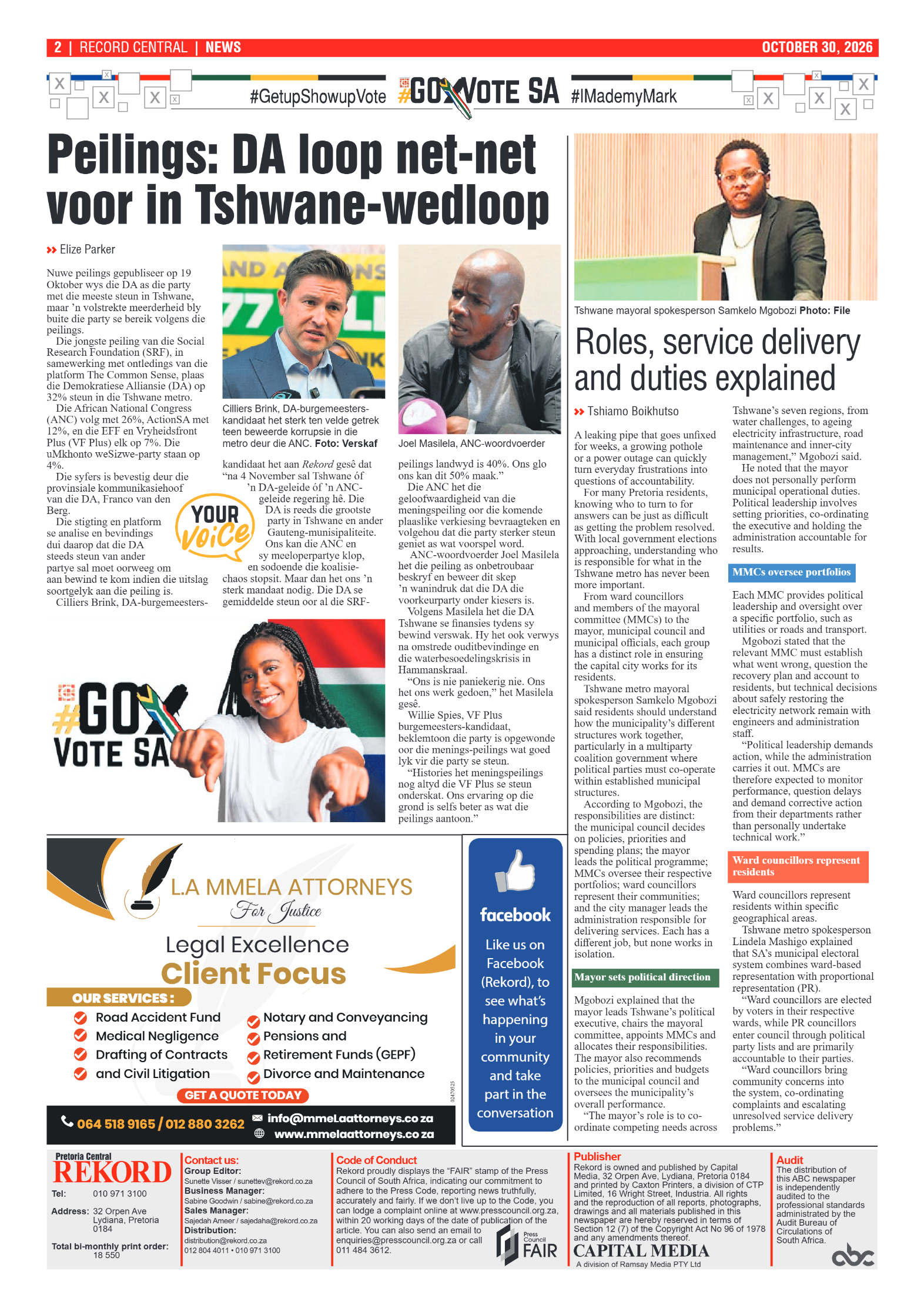 Rekord Central – 30 October 2026 page 2
