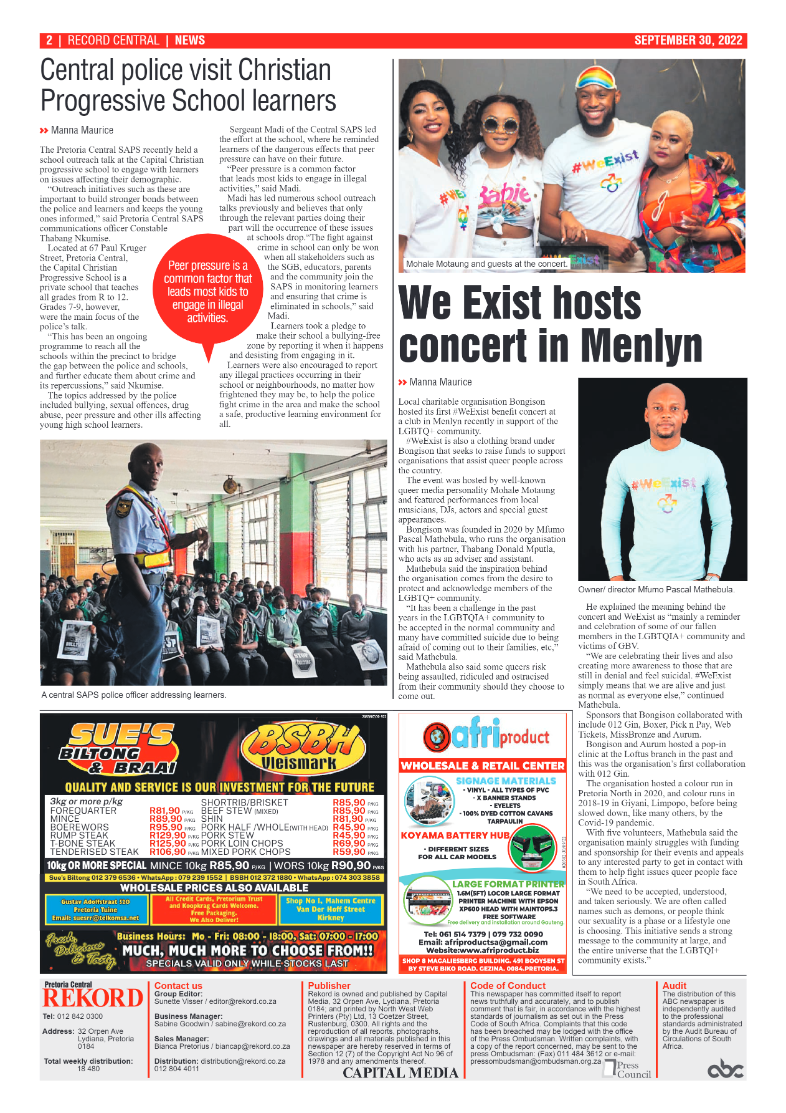 Rekord Central 30 September 2022 page 2