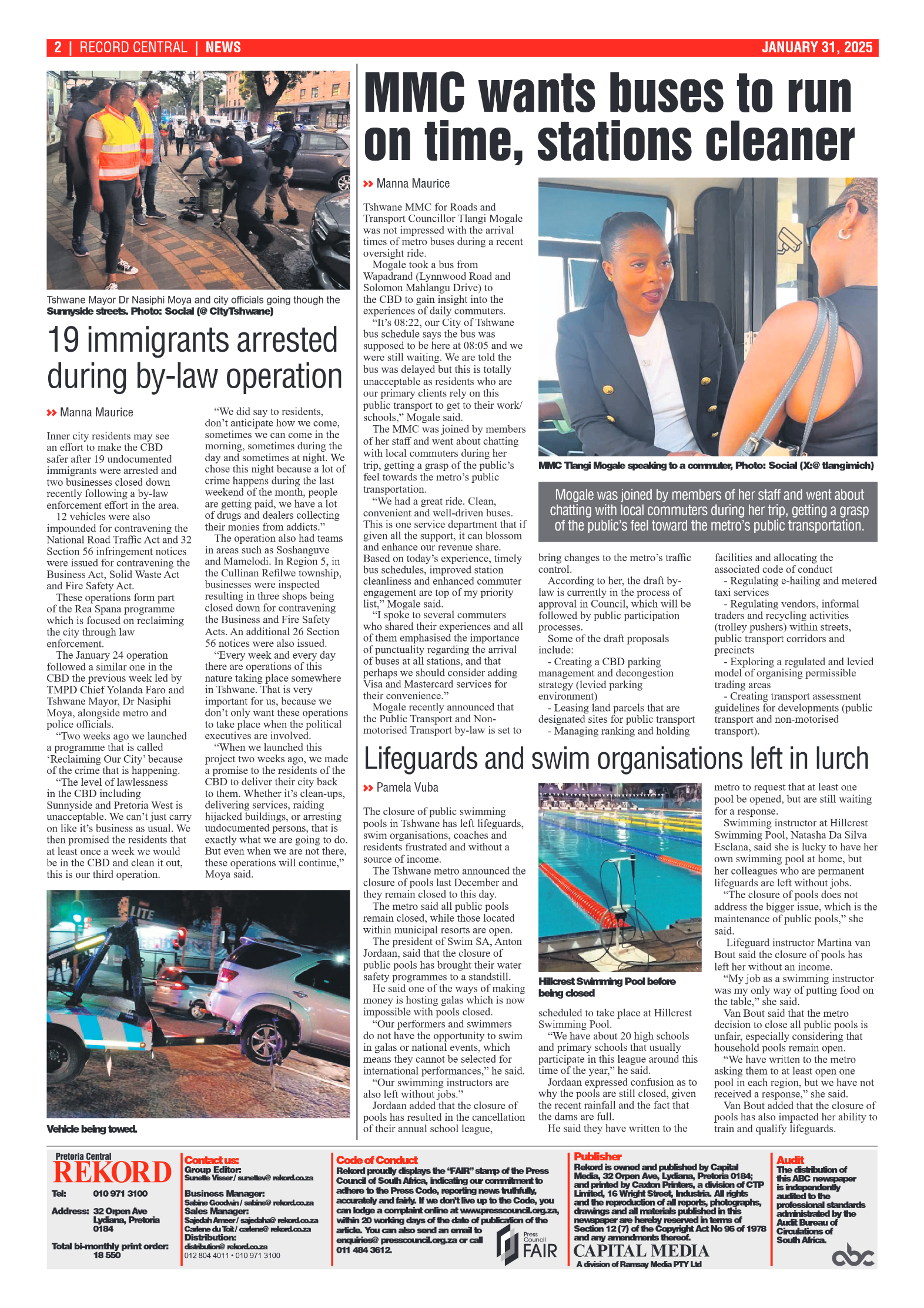 Rekord Central 31 January 2025 page 2